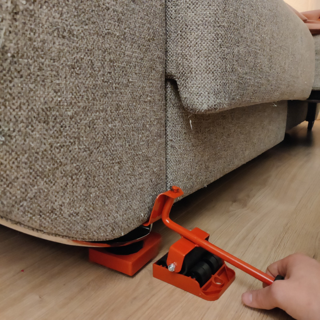 Kit para desplazar y elevar muebles