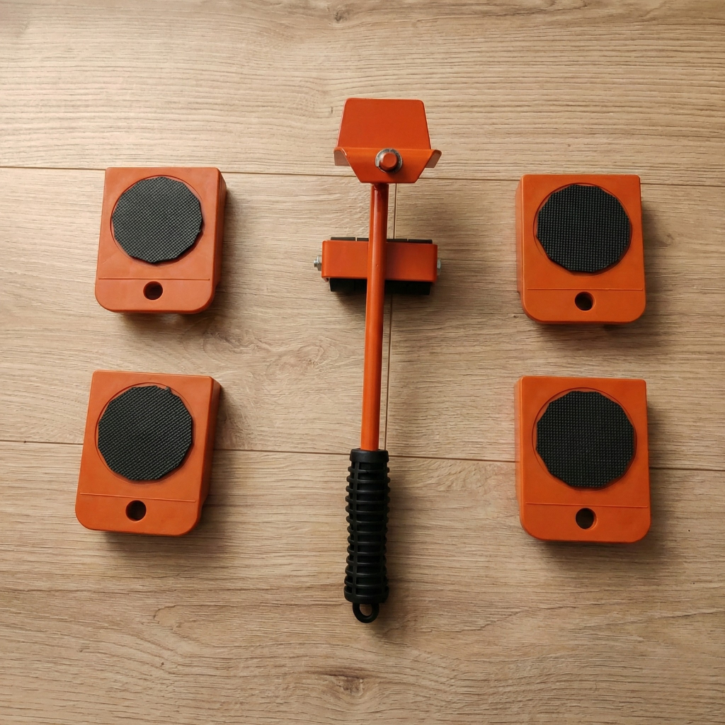 Kit para desplazar y elevar muebles